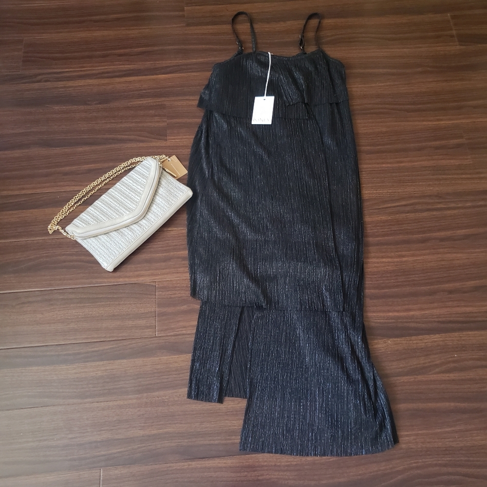 NWT Anthropologie Kinly Shine Multi Tier Dress